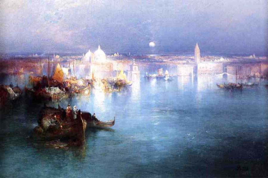 Thomas Moran Venice from San Giorgio